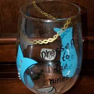 Wine glass Never Used